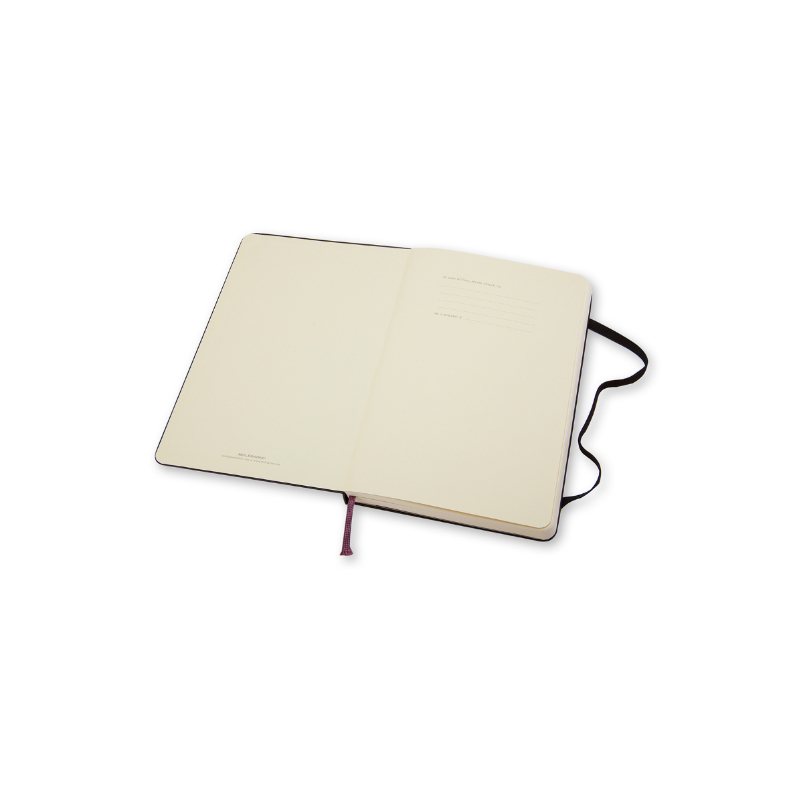 Moleskine Pocket Plain Hardcover Notebook Black