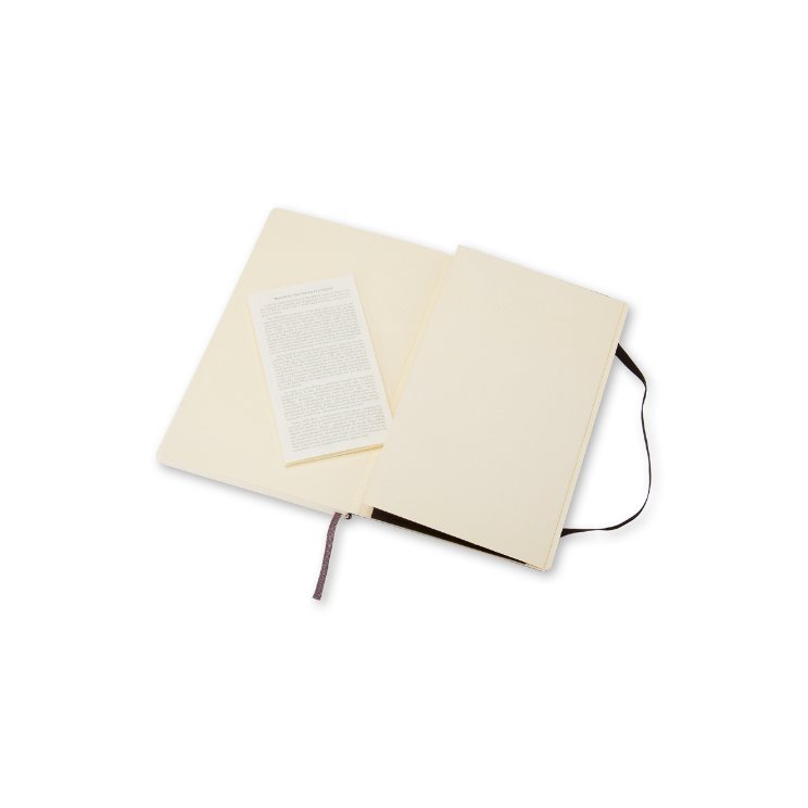 Moleskine Soft Cover Pocket Plain Notebook Black