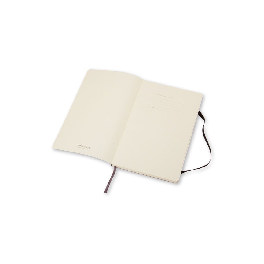 Moleskine Soft Cover Pocket Plain Notebook Black
