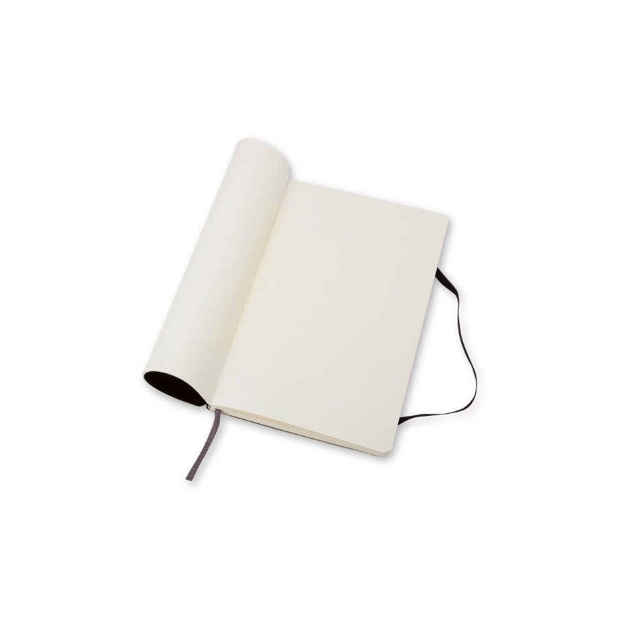 Moleskine Soft Cover Pocket Plain Notebook Black