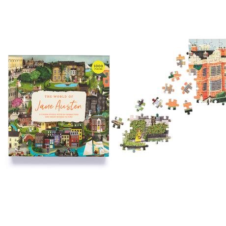 The World of Jane Austen 1000 Piece Jigsaw Puzzle