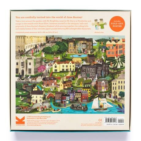 The World of Jane Austen 1000 Piece Jigsaw Puzzle