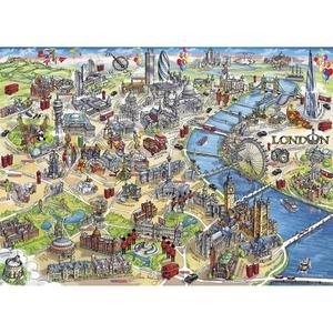 London Landmarks Jigsaw Puzzle 500pc