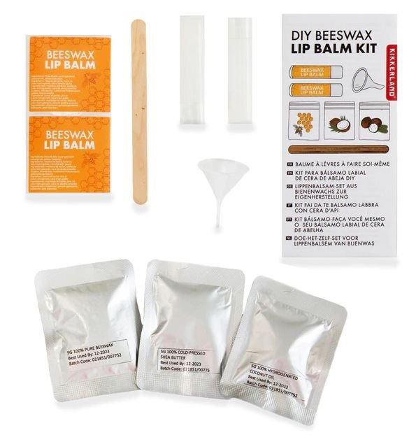 DIY Beeswax Lip Balm Kit