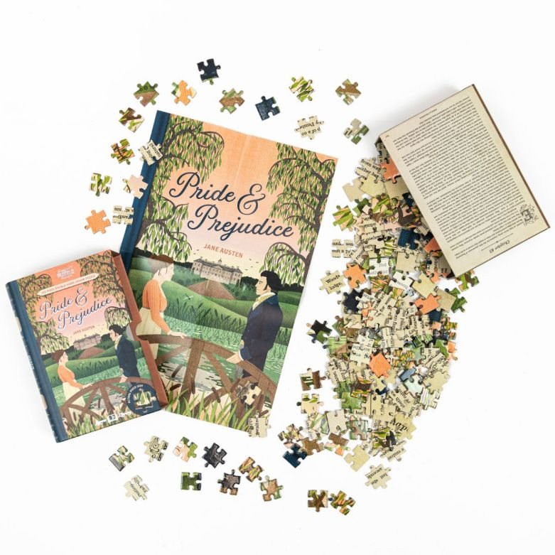 Pride And Prejudice Book 252 Piece Jigsaw Puzzle