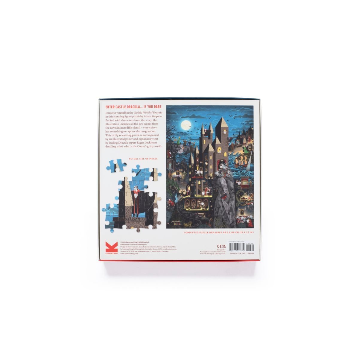 World Of Dracula 1000 Piece Jigsaw Puzzle