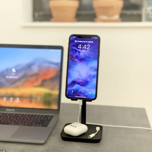 Adjustable Phone Stand Black