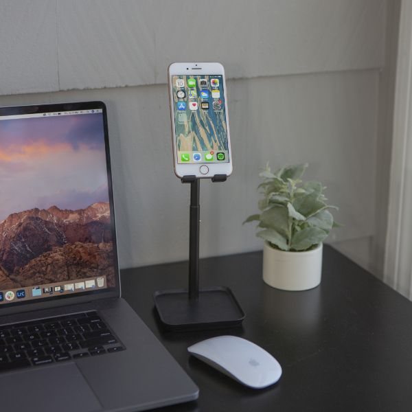 Adjustable Phone Stand Black