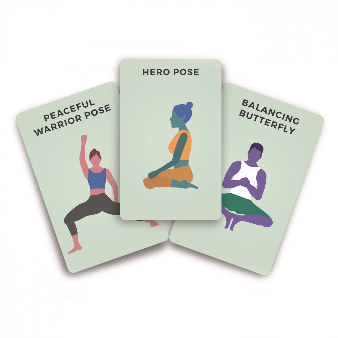 Yoga Poses Cards