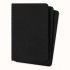 Cahier Journal Plain Pocket Black