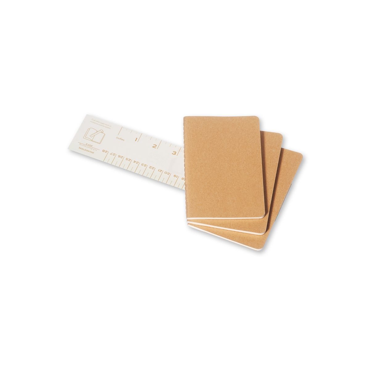 Cahier Journal Plain Pocket Brown