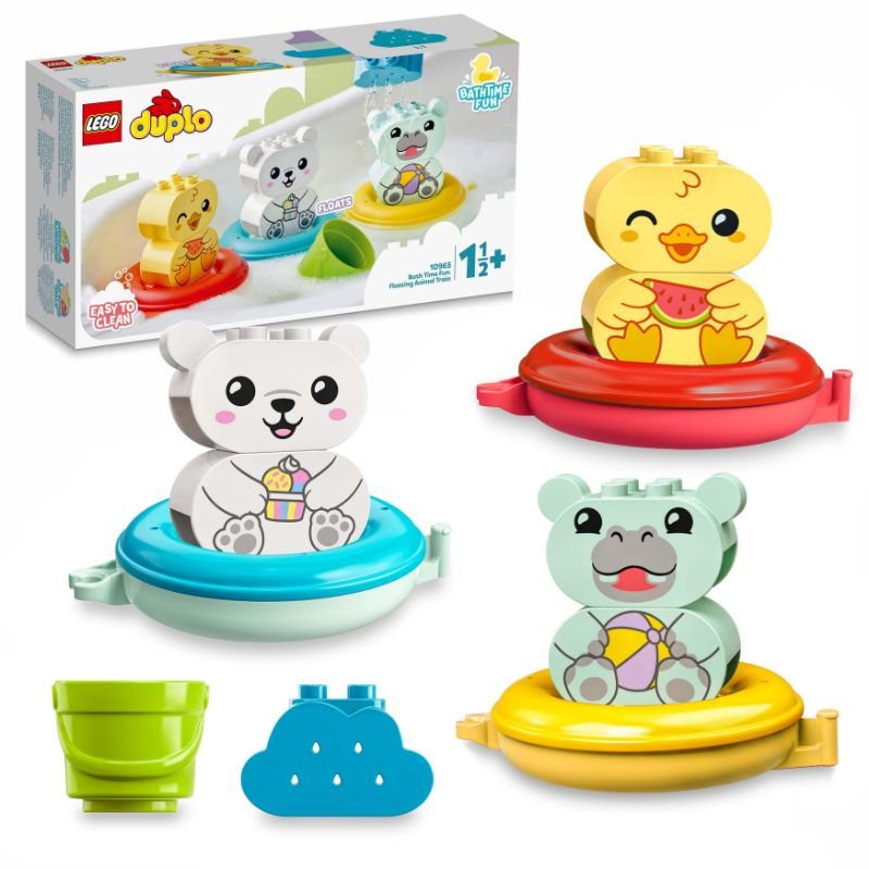 LEGO (R) DUPLO (R) Bathtime Fun Floating Animal Train: 10965
