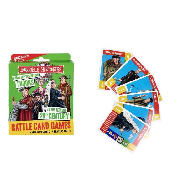 Horrible Histories Tudors Battle Cards