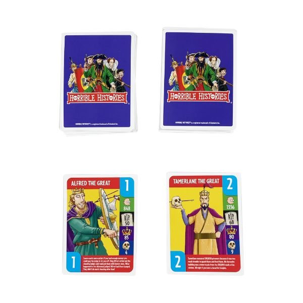 Horrible Histories Stone Age Battle Cards
