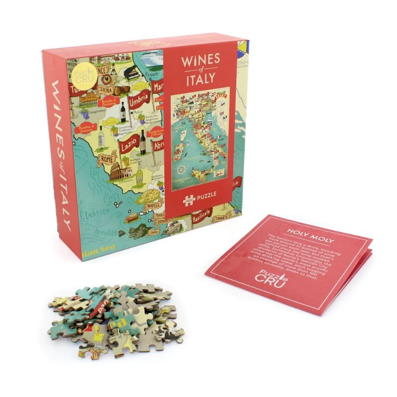 Wines Of Italy 1000 Piece Jigsaw Puzzzle