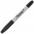 Sharpie Twin Pk Fine & Ultra Fine, Blk