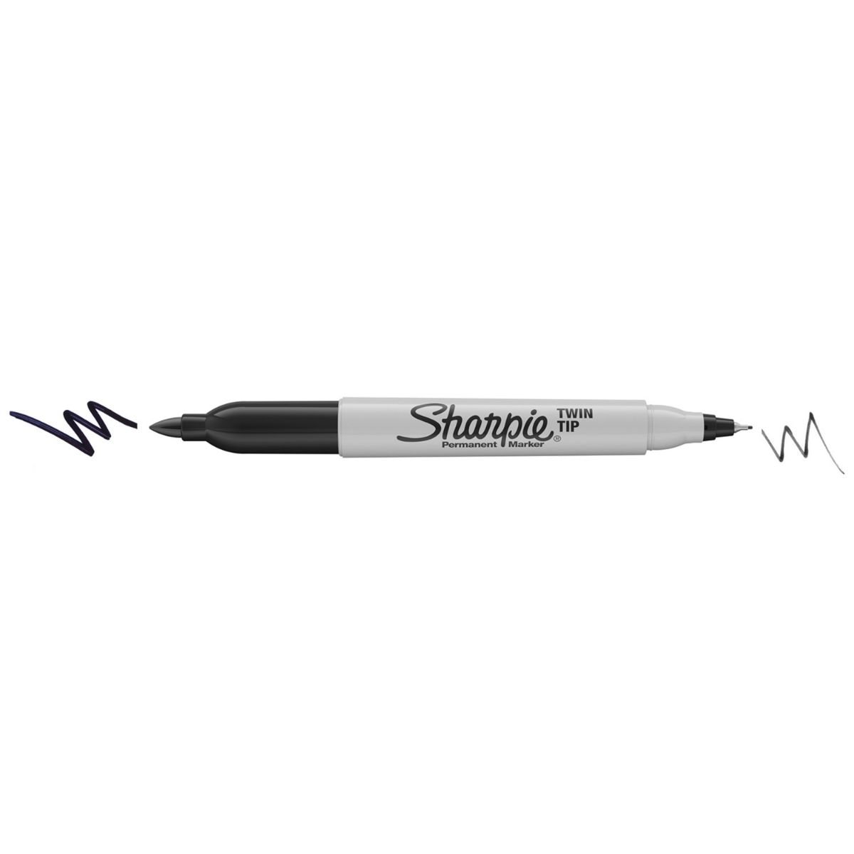 Sharpie Twin Pk Fine & Ultra Fine, Blk