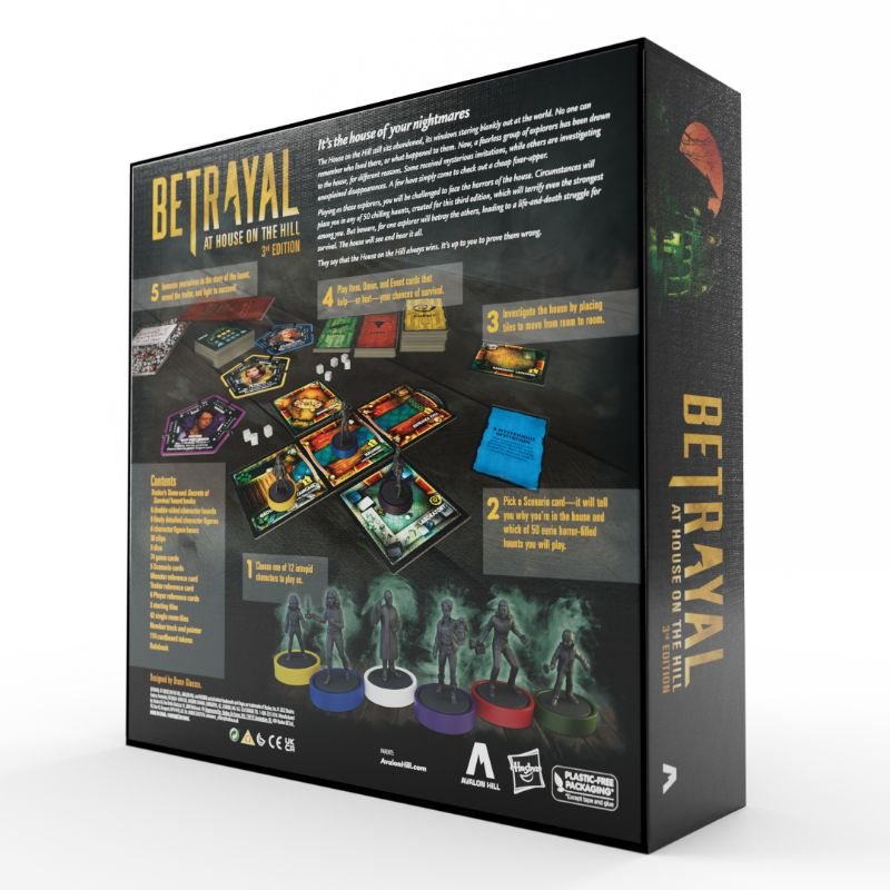 Betrayal At The House On The Hill 3rd Edition