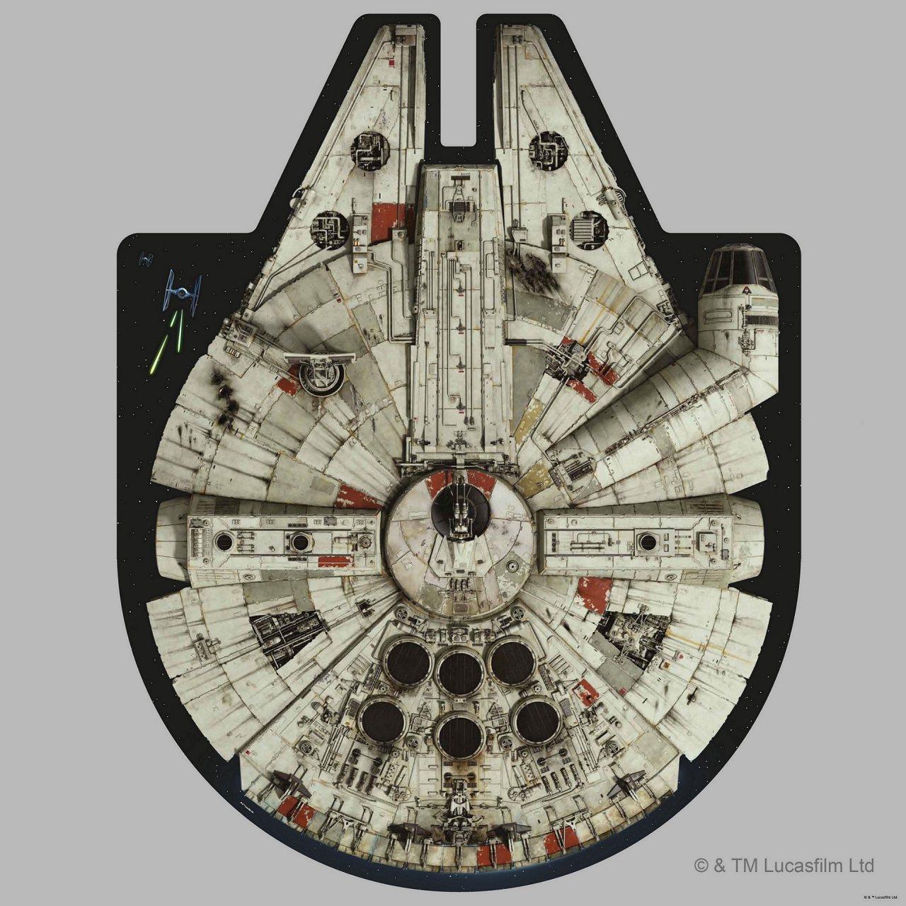 Star Wars Millennium Falcon Double-Sided Jigsaw Puzzle