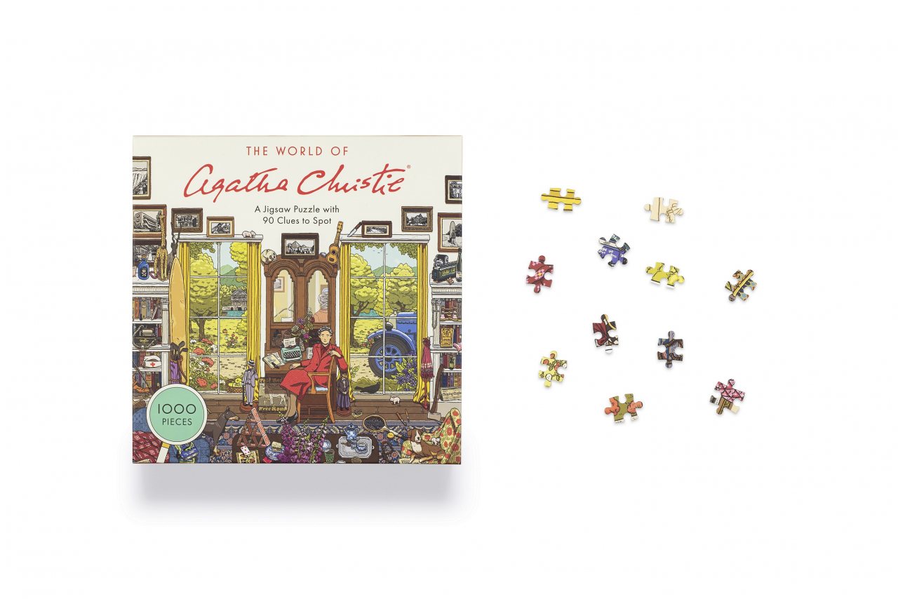 The World of Agatha Christie 1000 Piece Jigsaw