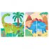 Usborne Dinosaur 4Pc Jigsaw