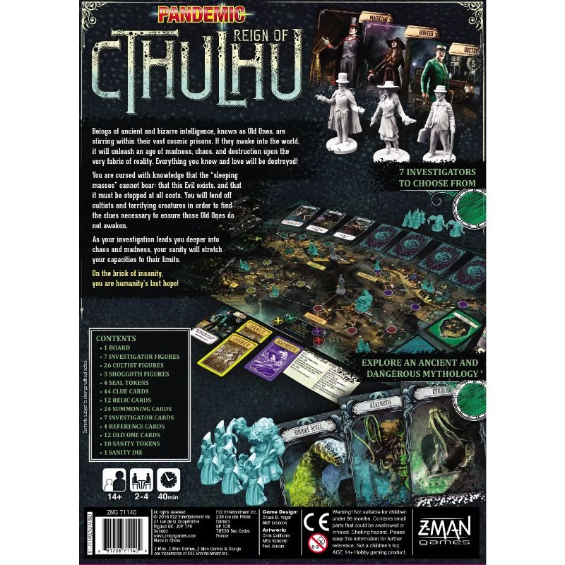 Pandemic: Reign Of Cthulhu