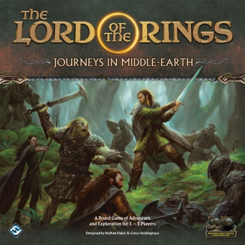 The Lord Of The Rings: Journeys In Middle-Earth Board Game