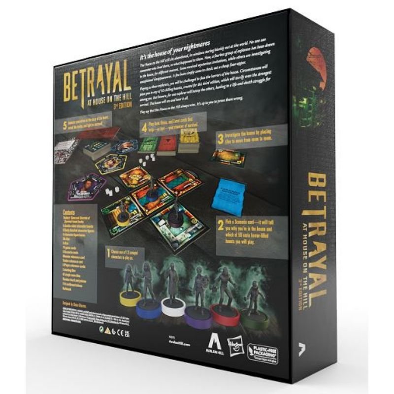 Betrayal At The House On The Hill 3rd Edition