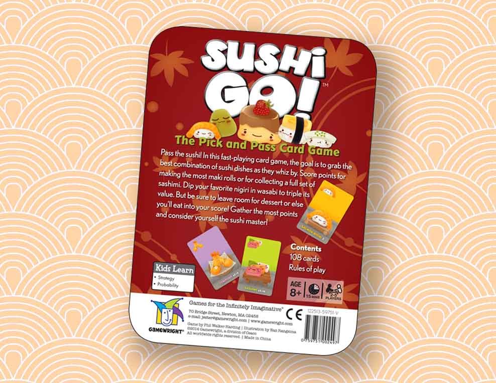 Sushi Go Card Game