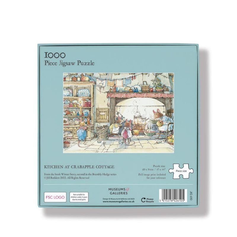 Brambly Hedge Kitchen At Crabapple Cottage 1000 Piece Jigsaw Puzzle