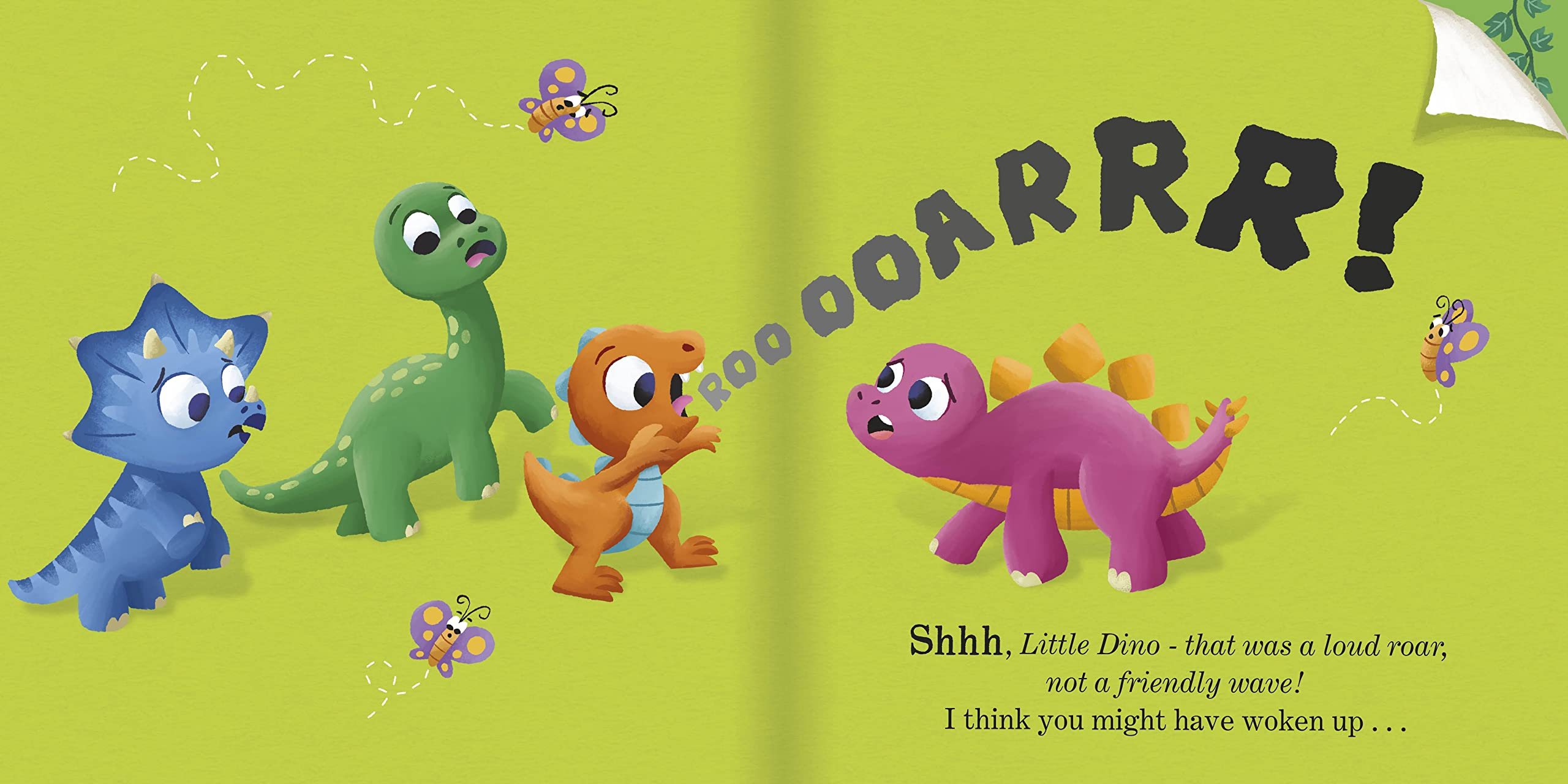 There's a Dinosaur in Your Book