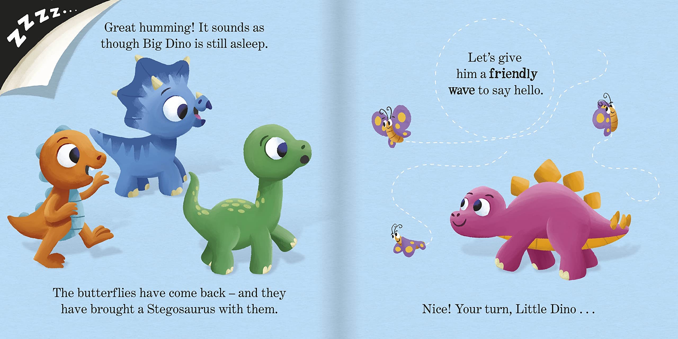 There's a Dinosaur in Your Book