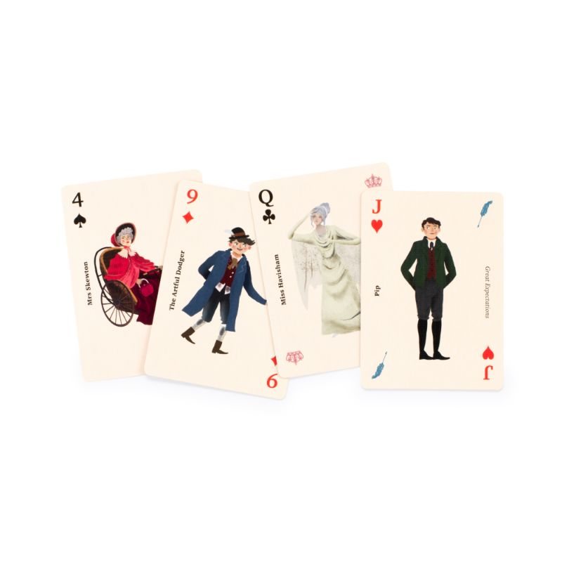 Charles Dickens Playing Cards