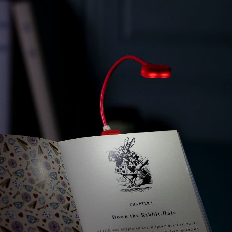 Book Lover's Reading Light - Alice