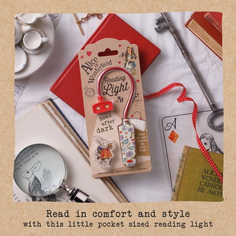 Book Lover's Reading Light - Alice