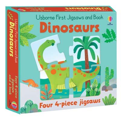 Usborne Dinosaur 4Pc Jigsaw