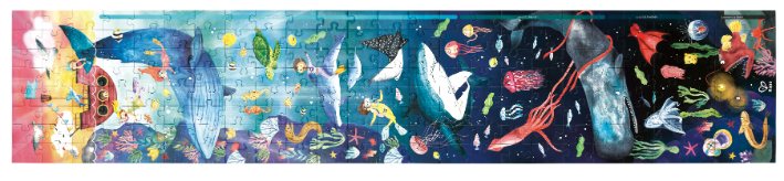 Glow In The Dark Ocean Life Puzzle