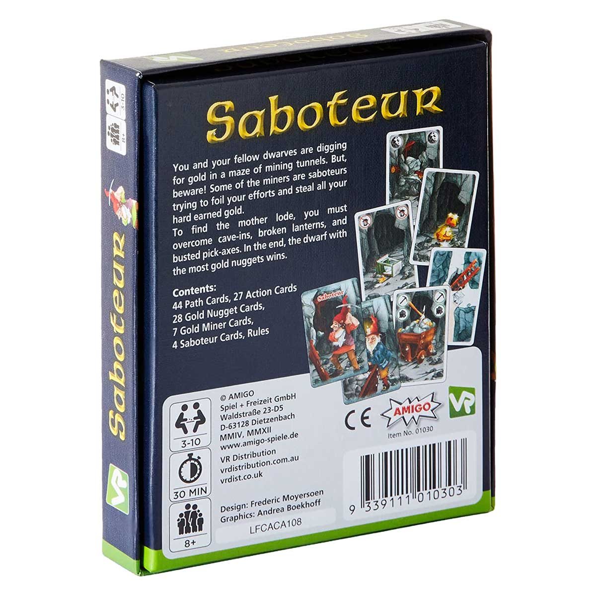 Saboteur Card Game