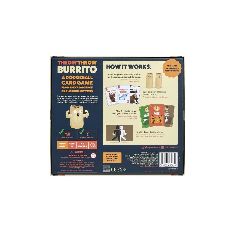 Throw Throw Burrito Card Game