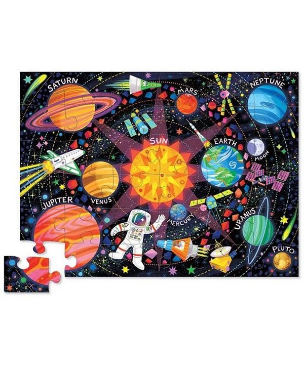 Space Explorer 36 Piece Floor Puzzle
