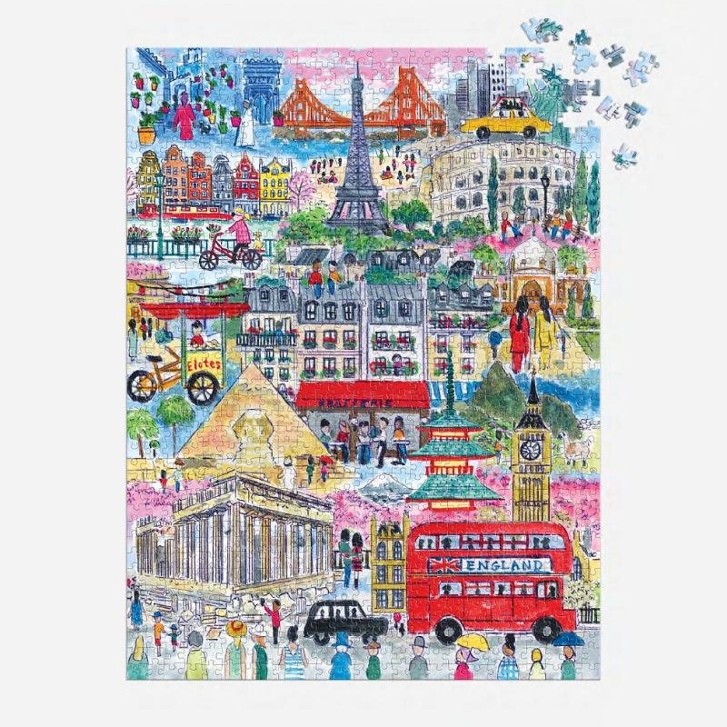 Michael Storrings Around The World 1000 Piece Jigsaw Puzzle