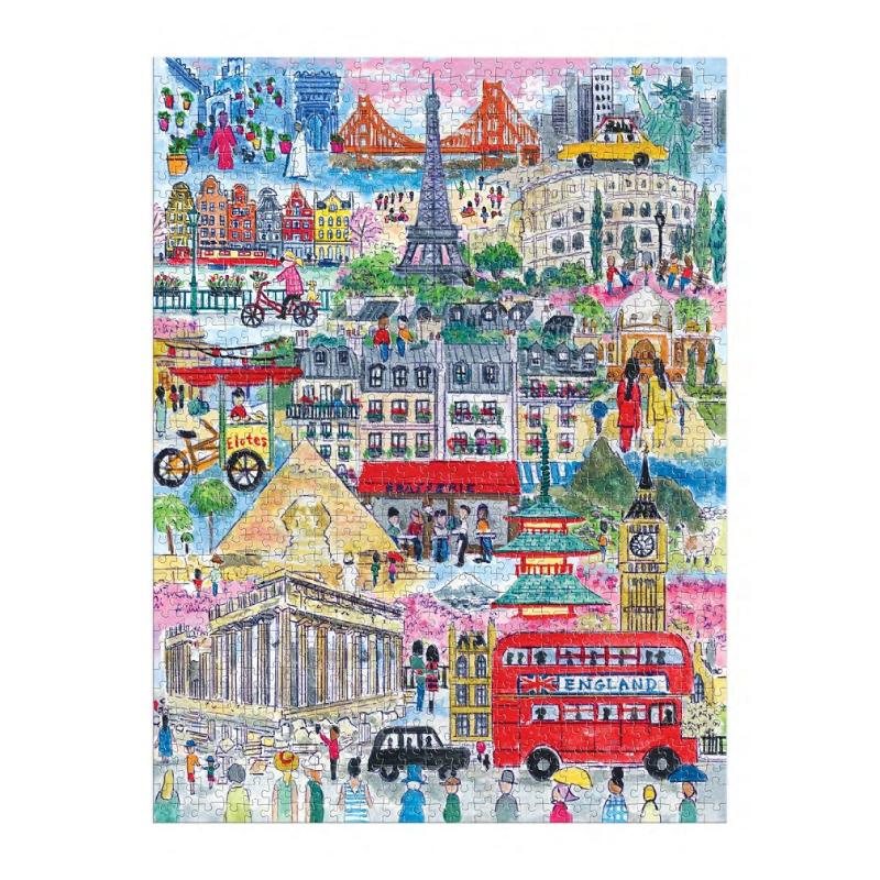 Michael Storrings Around The World 1000 Piece Jigsaw Puzzle