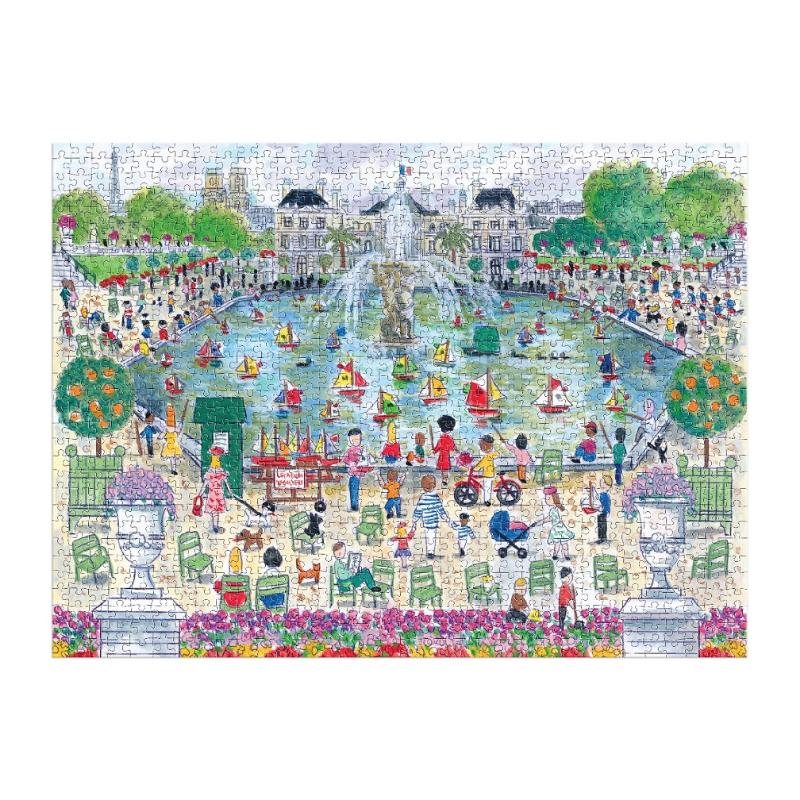 Michael Storrings Springtime In Paris 1000 Piece Jigsaw Puzzle