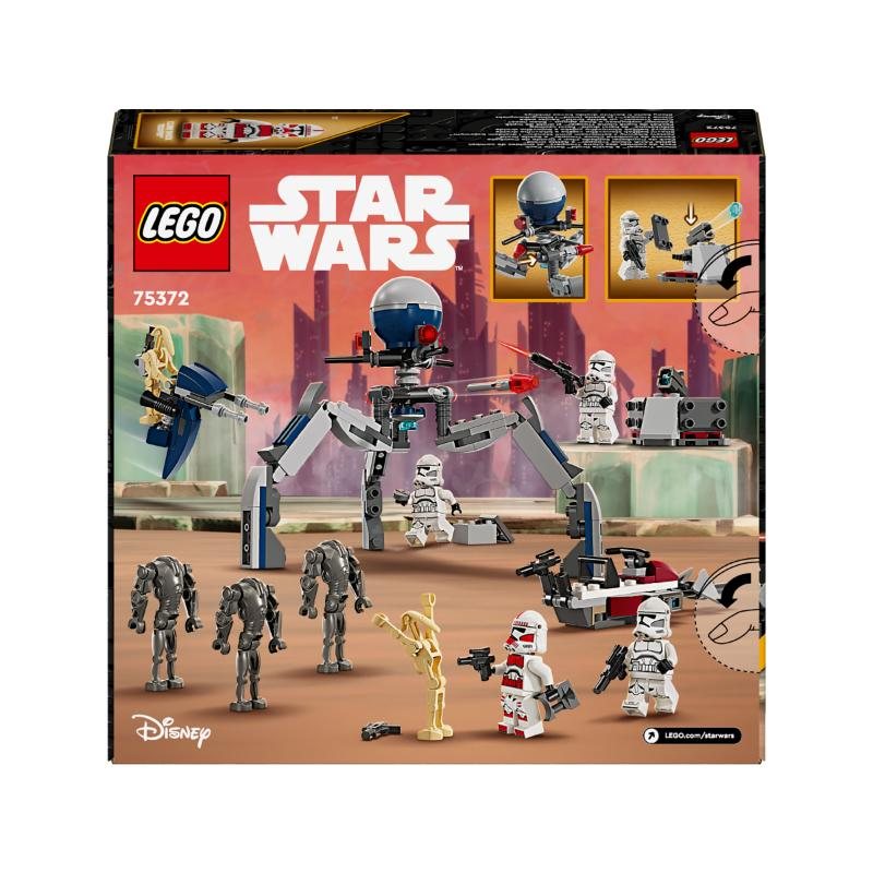 LEGO(R) Star Wars(TM) Clone Trooper & Battle Droid Battle Pack: 75372