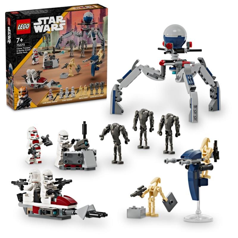 LEGO(R) Star Wars(TM) Clone Trooper & Battle Droid Battle Pack: 75372