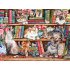 Puss Back In Books 1000 Piece Jigsaw Puzzle