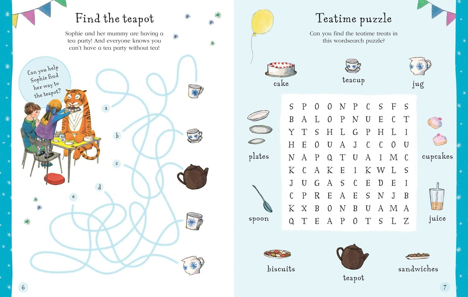 The Tiger Who Came to Tea Activity Book