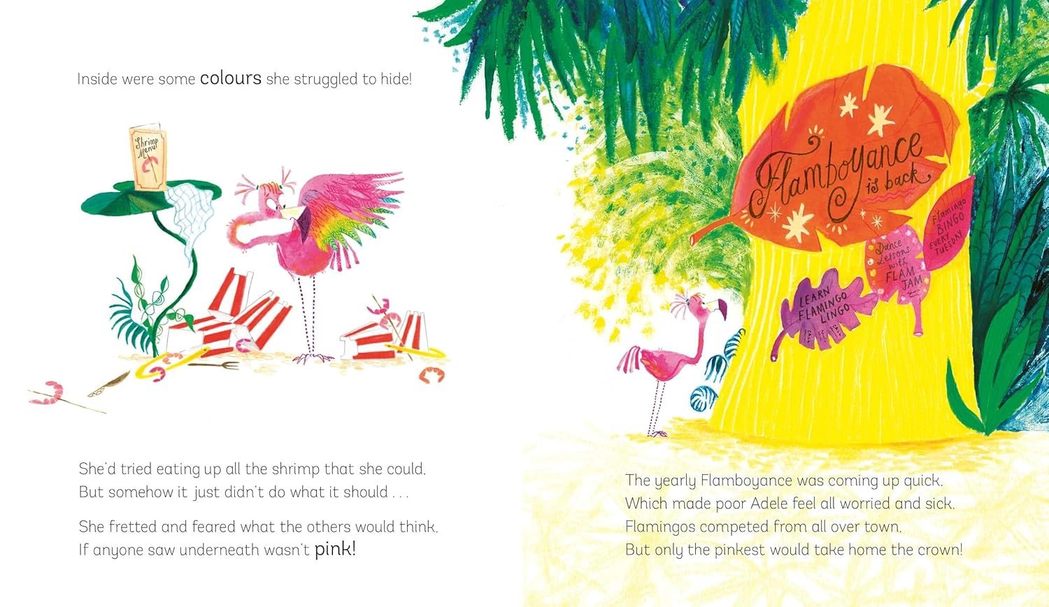 Rainbow Flamingo