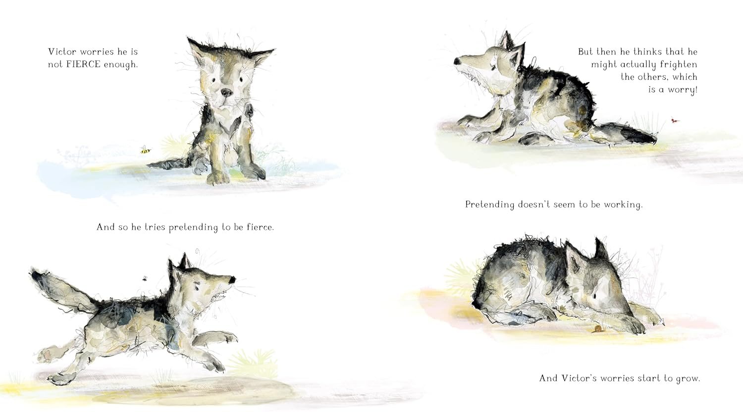 Victor, the Wolf with Worries