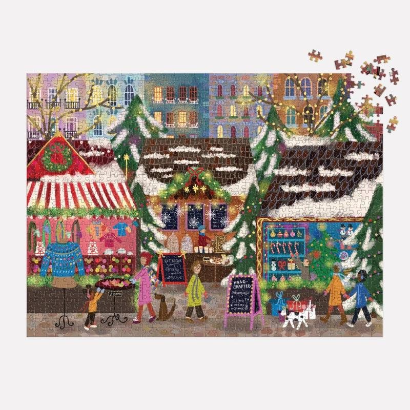 Joy La Forme Merry Market 1000 Piece Jigsaw Puzzle